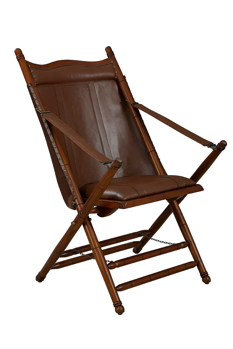 Mombasa Leather Upholstered Occasional Chair