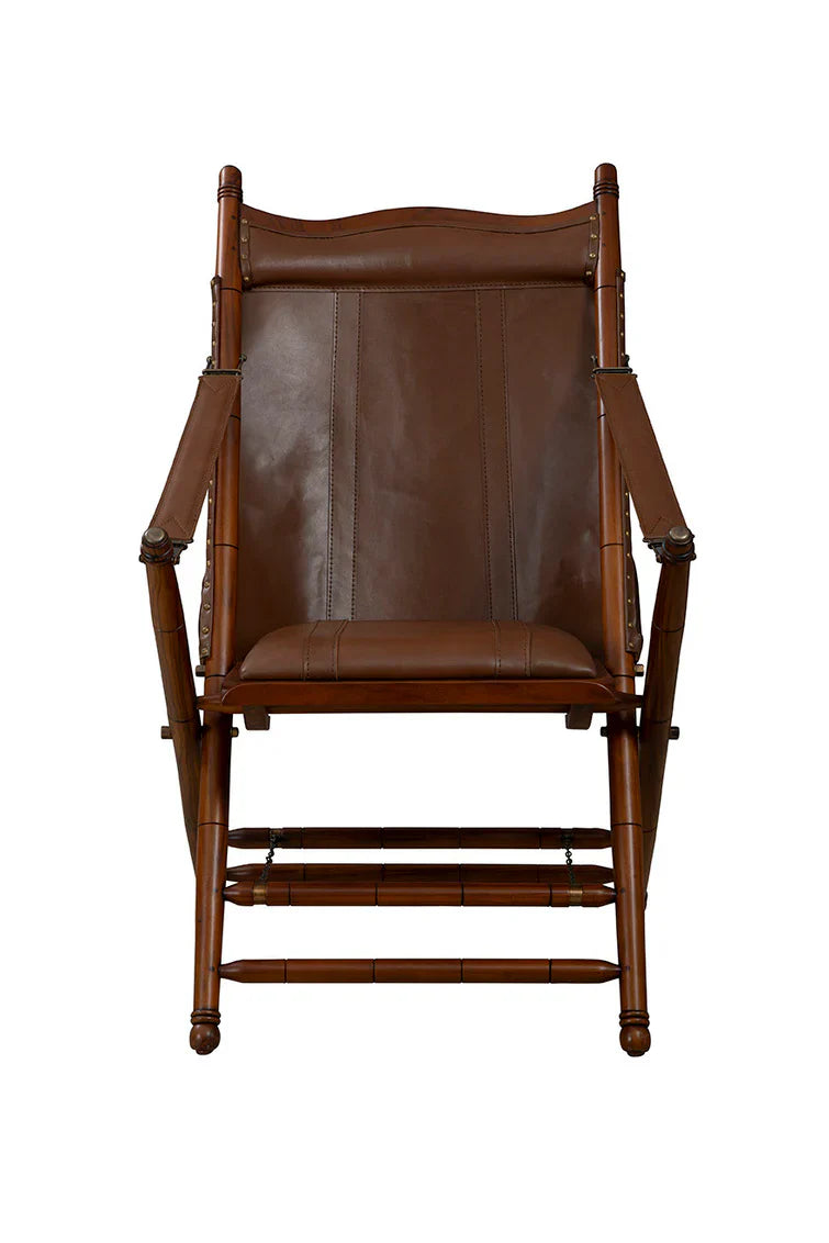 Mombasa Leather Upholstered Occasional Chair