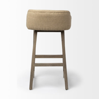 Mercana Monmouth Cream Fabric Bar Stool