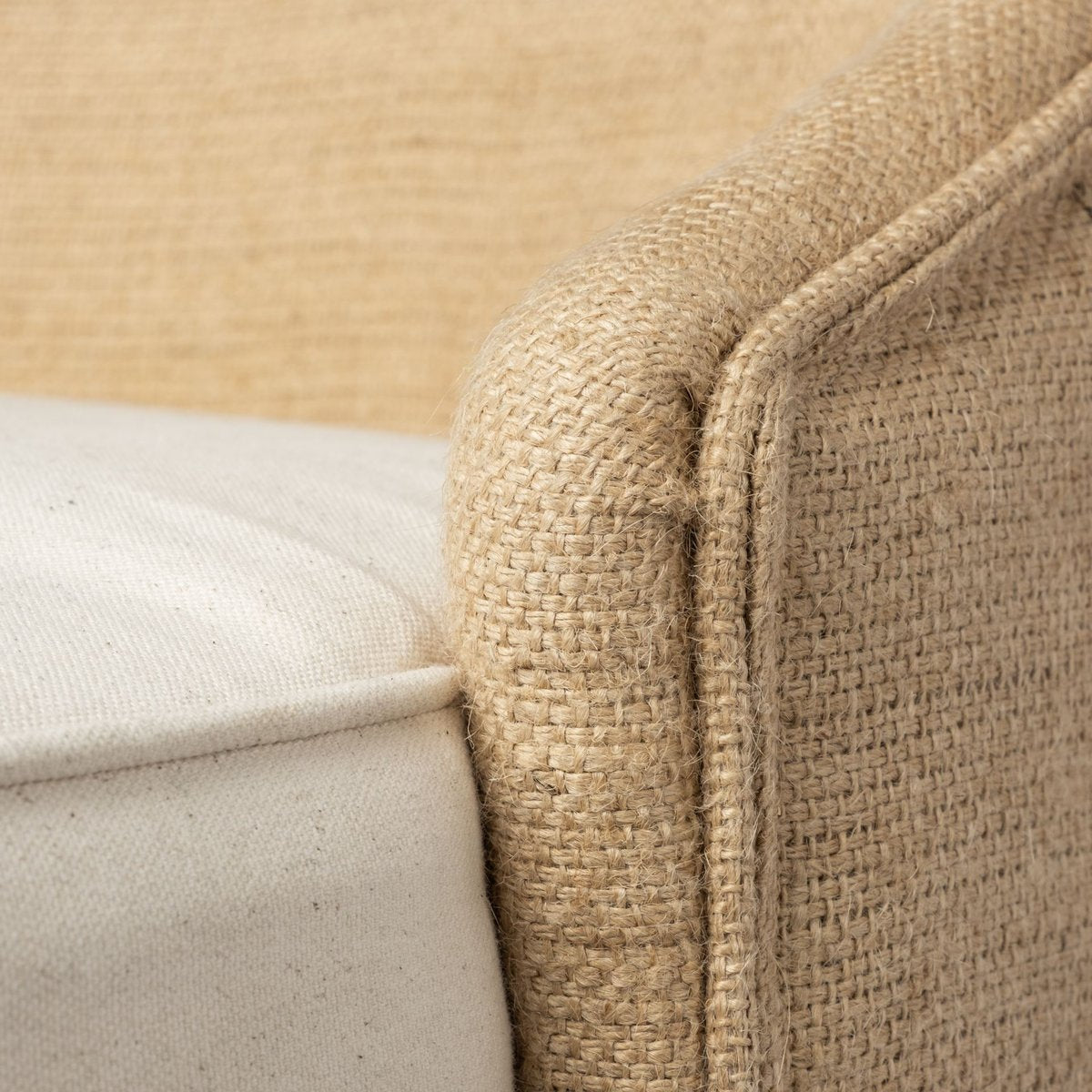 Mercana Monmouth Cream Fabric Bar Stool