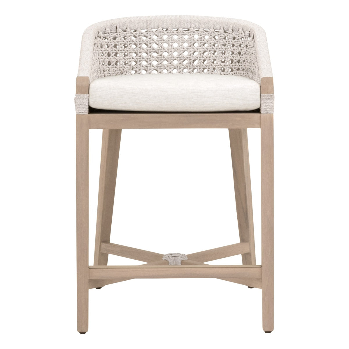 Montecito Rope Outdoor Counter Stool-Outdoor Counter Stools-Essentials For Living-LOOMLAN