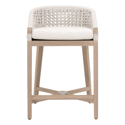 Montecito Rope Outdoor Counter Stool-Outdoor Counter Stools-Essentials For Living-LOOMLAN