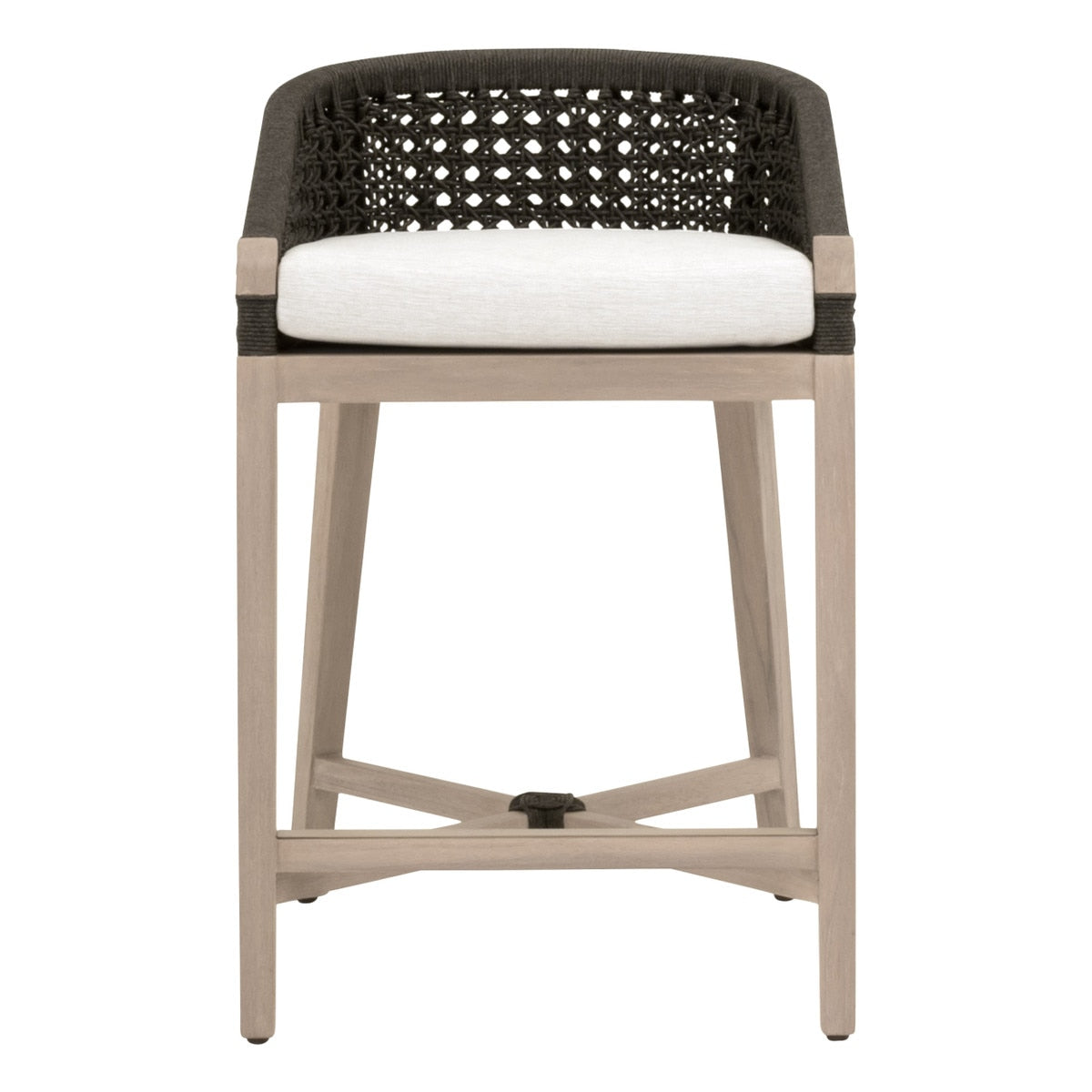 Montecito Rope Outdoor Counter Stool-Outdoor Counter Stools-Essentials For Living-LOOMLAN