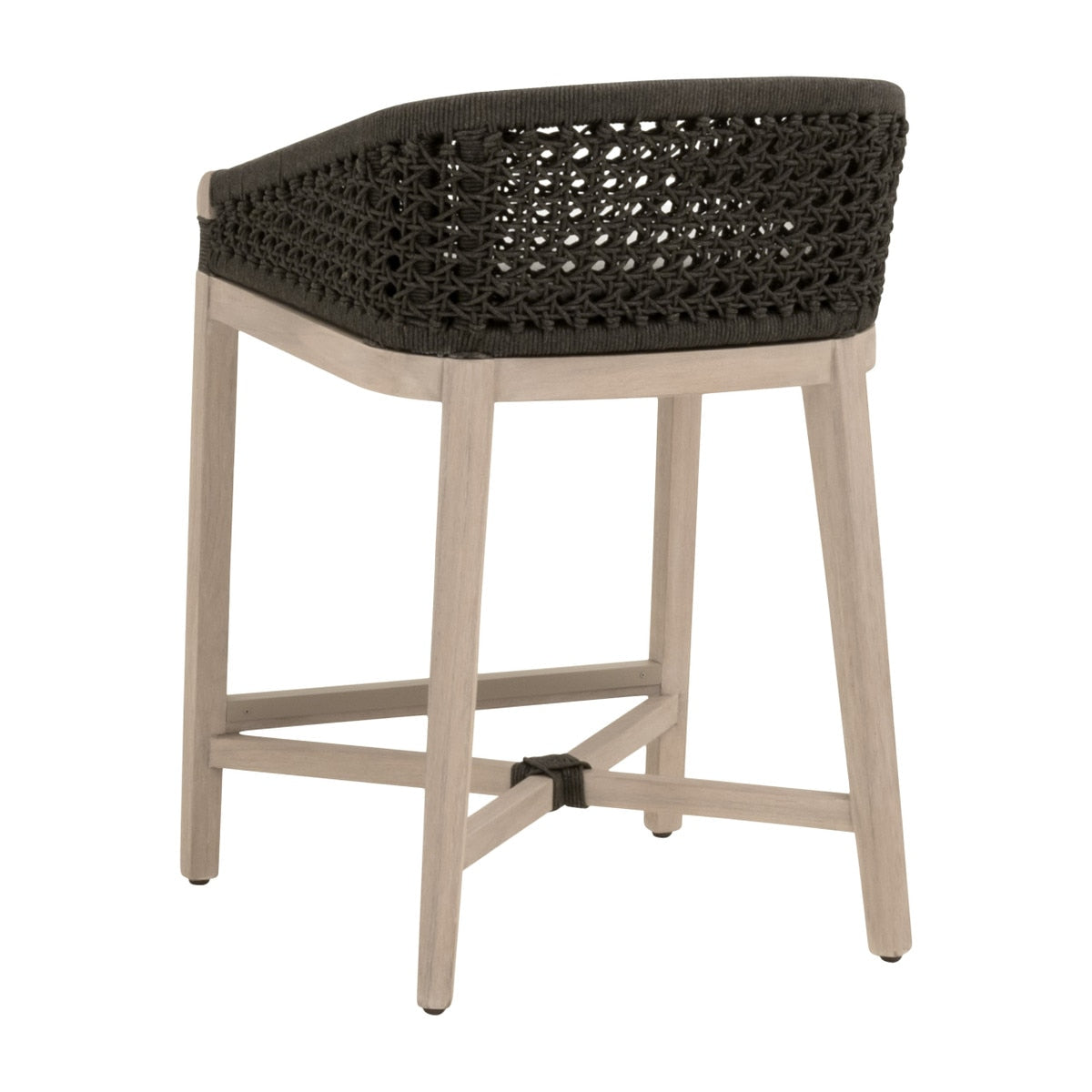 Montecito Rope Outdoor Counter Stool-Outdoor Counter Stools-Essentials For Living-LOOMLAN