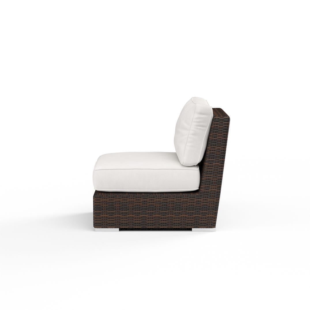Montecito Sunbrella Armless Outdoor Club Chair -- view 14