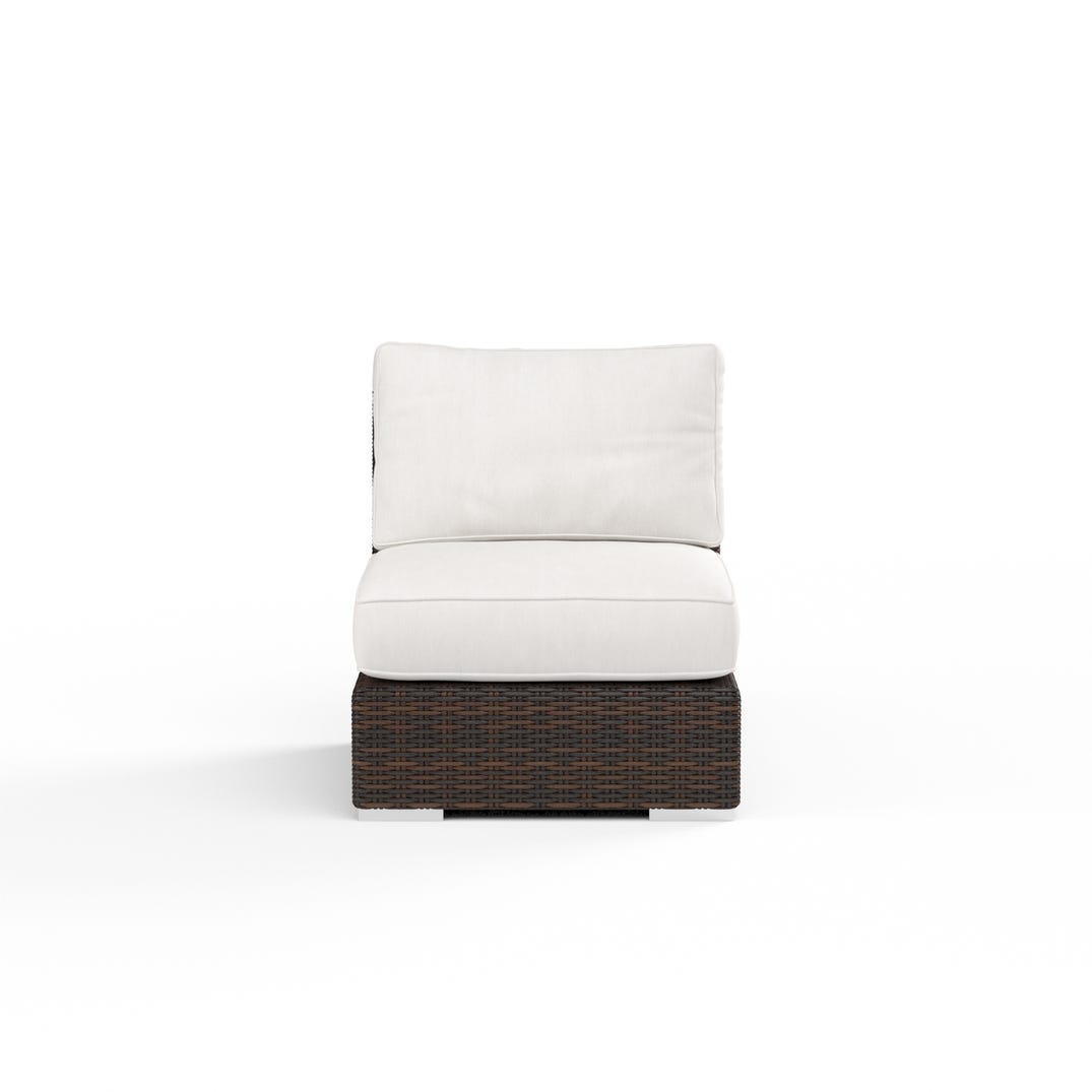 Montecito Sunbrella Armless Outdoor Club Chair -- view 15