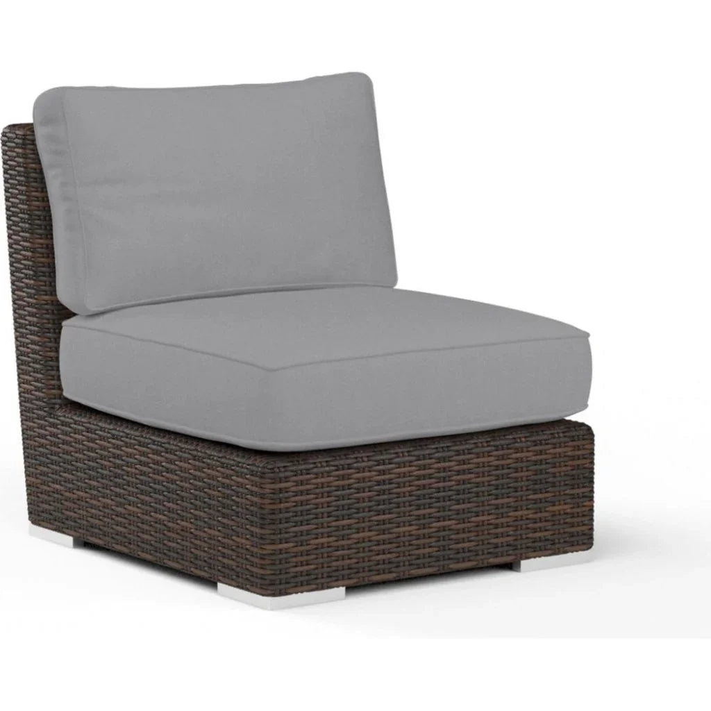 Montecito Sunbrella Armless Outdoor Club Chair -- view 8