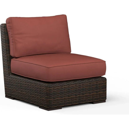 Montecito Sunbrella Armless Outdoor Club Chair -- view 11