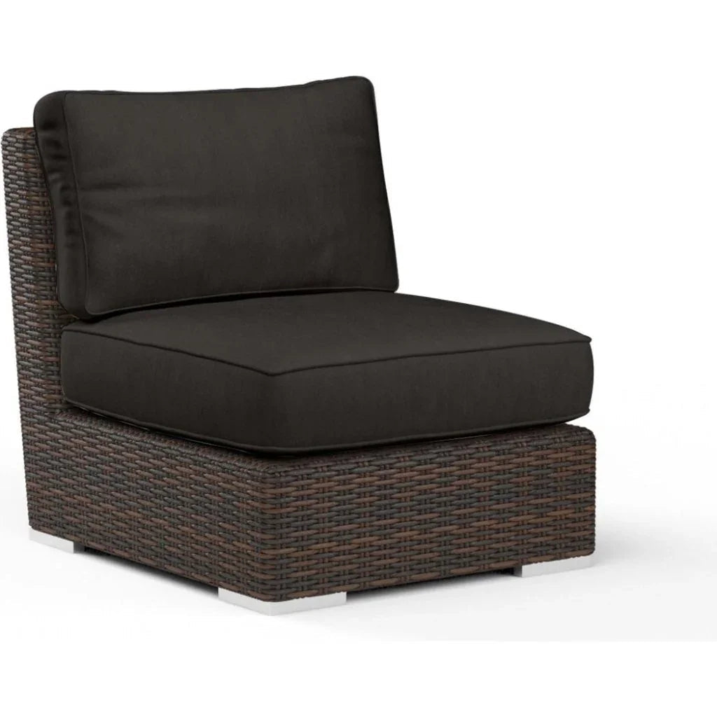 Montecito Sunbrella Armless Outdoor Club Chair -- view 6