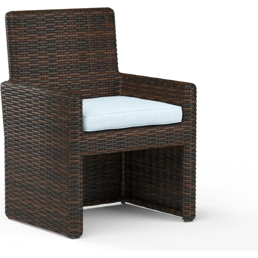 Montecito Sunbrella Outdoor Dining Chair 2PC