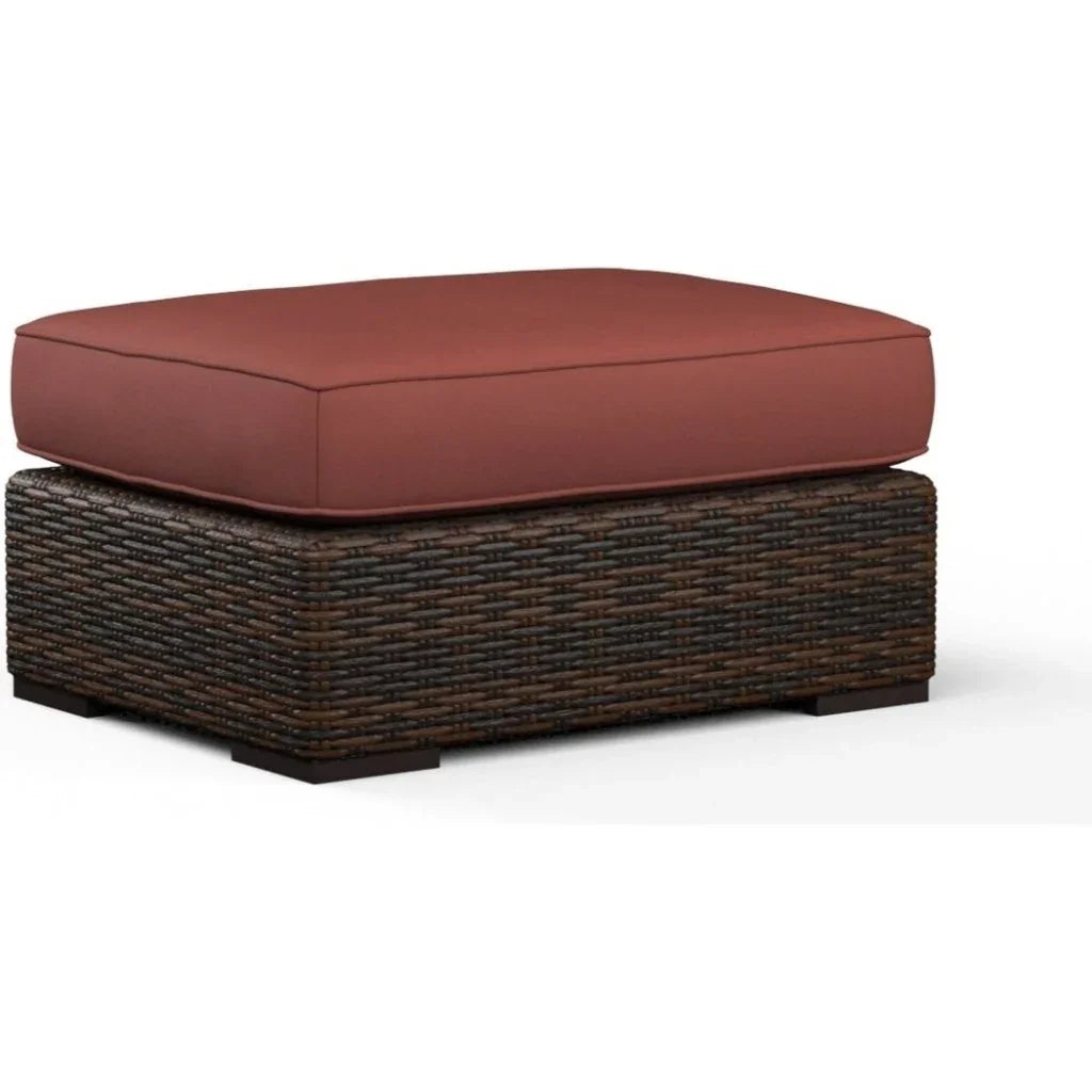 Montecito Sunbrella Outdoor Ottoman -- view 11
