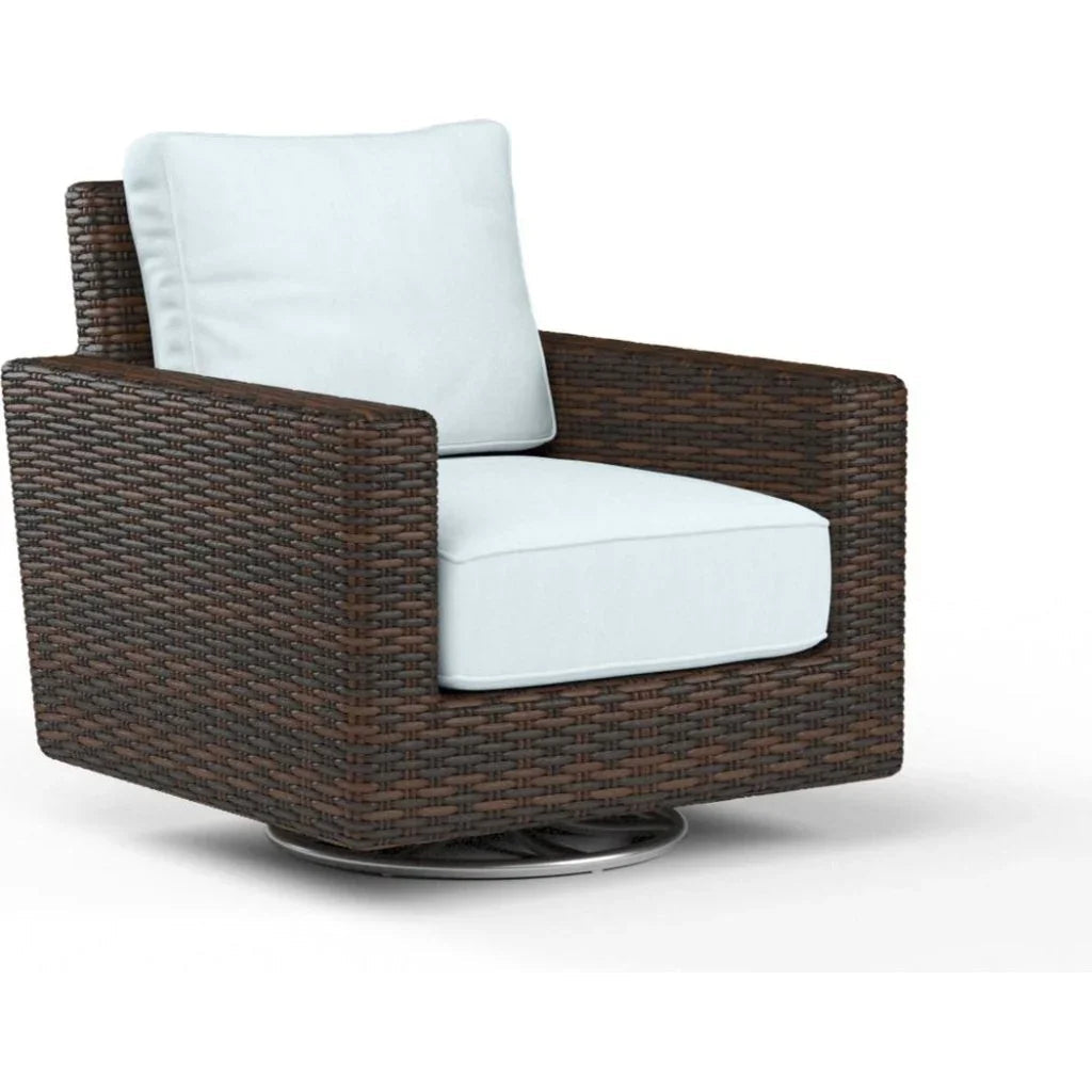 Montecito Sunbrella Swivel Outdoor Rocker