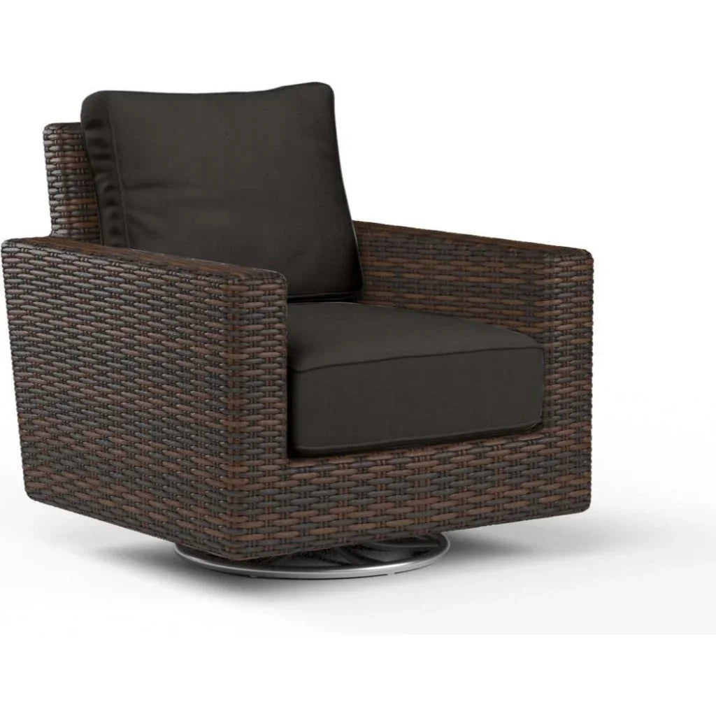 Montecito Sunbrella Swivel Outdoor Rocker -- view 6