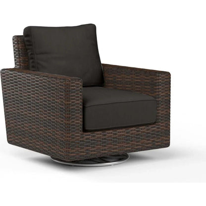 Montecito Sunbrella Swivel Outdoor Rocker -- view 6