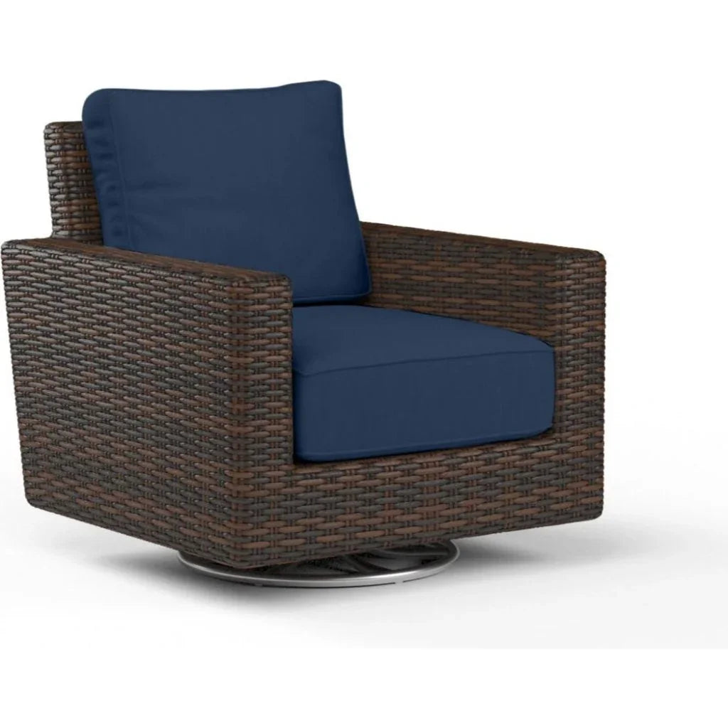 Montecito Sunbrella Swivel Outdoor Rocker -- view 4