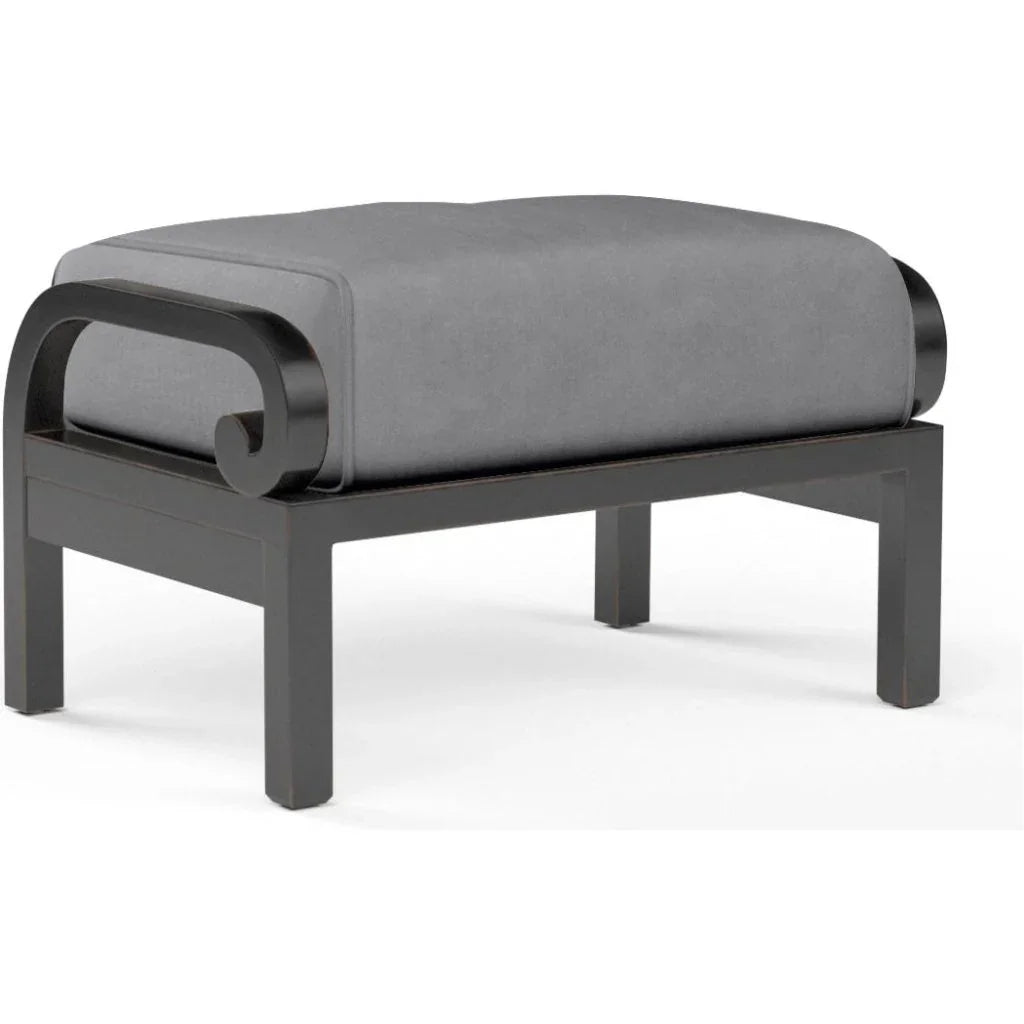Monterey Sunbrella Outdoor Ottoman -- view 7