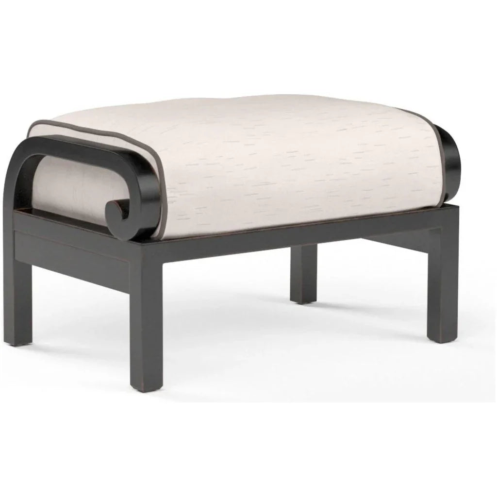 Monterey Sunbrella Outdoor Ottoman -- view 9