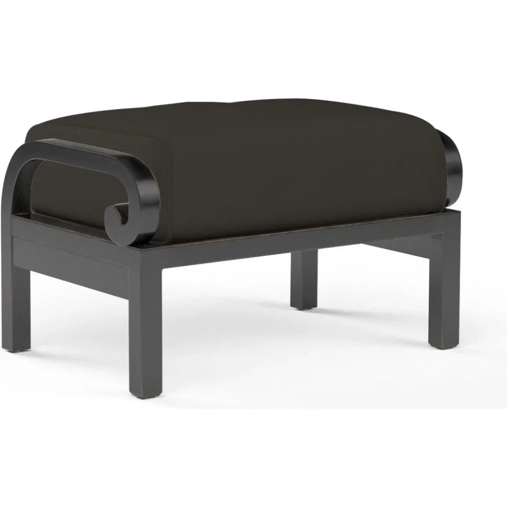 Monterey Sunbrella Outdoor Ottoman -- view 5