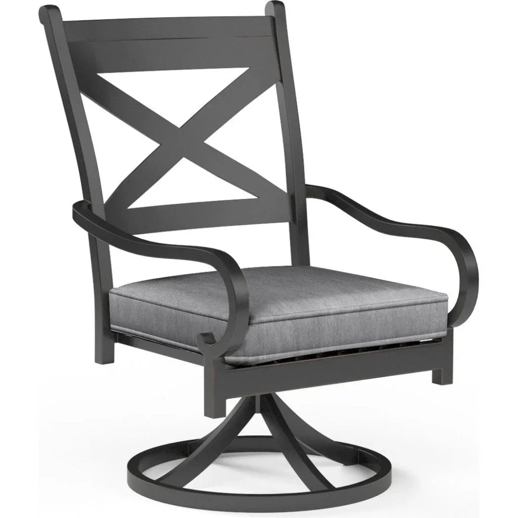 Monterey Swivel Outdoor Dining Chair 2PC -- view 7