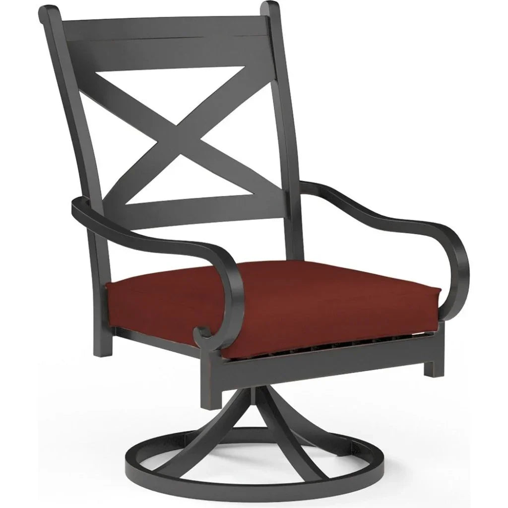 Monterey Swivel Outdoor Dining Chair 2PC -- view 11