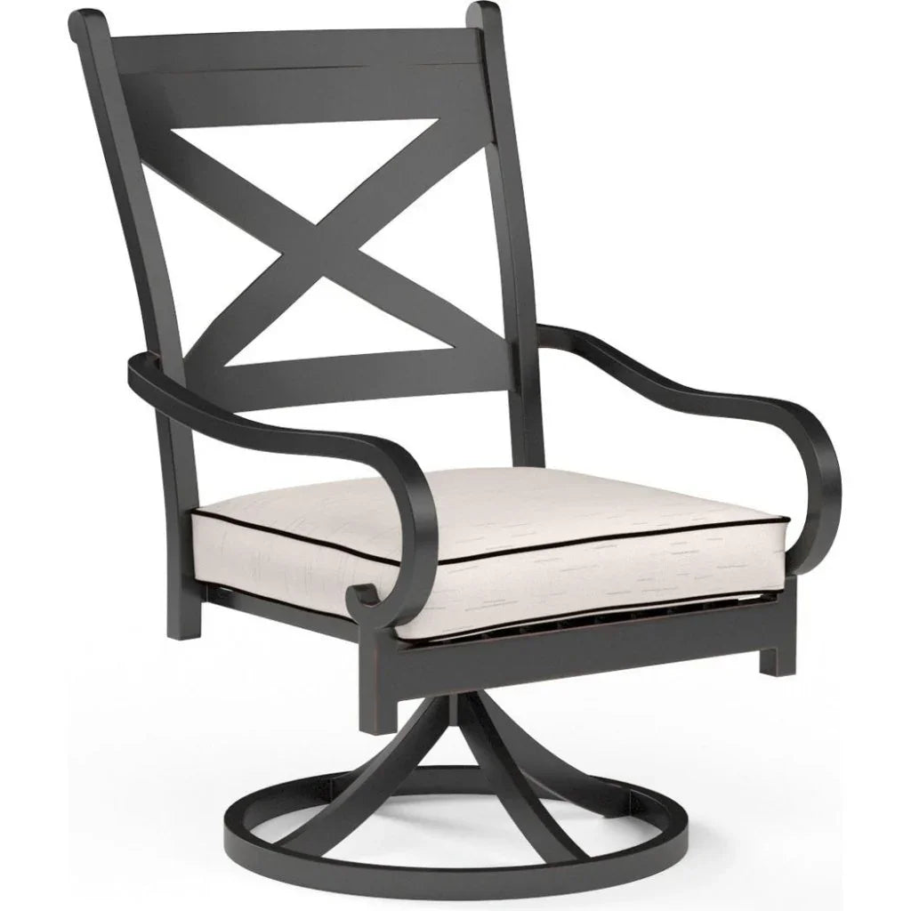 Monterey Swivel Outdoor Dining Chair 2PC -- view 9