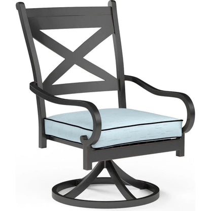 Monterey Swivel Outdoor Dining Chair 2PC
