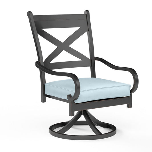 Monterey Swivel Outdoor Dining Chair 2PC