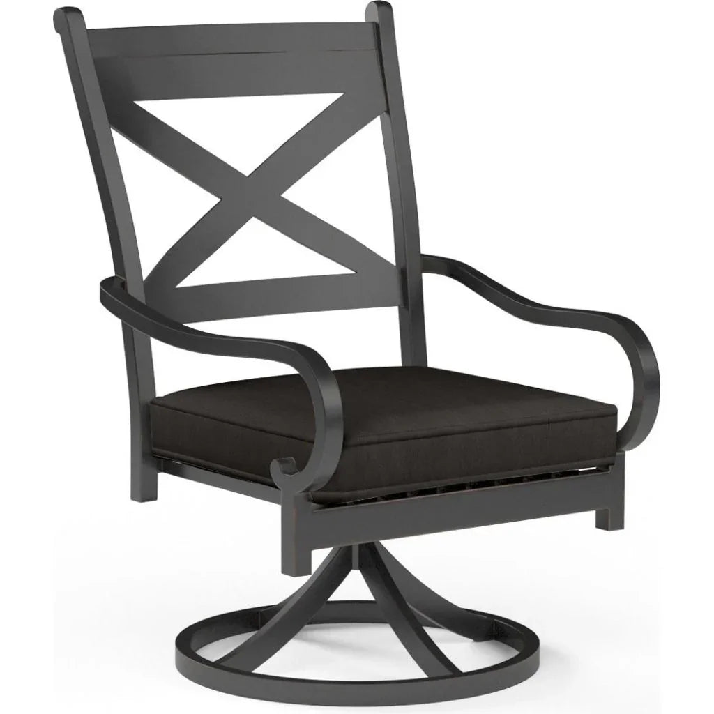 Monterey Swivel Outdoor Dining Chair 2PC -- view 5