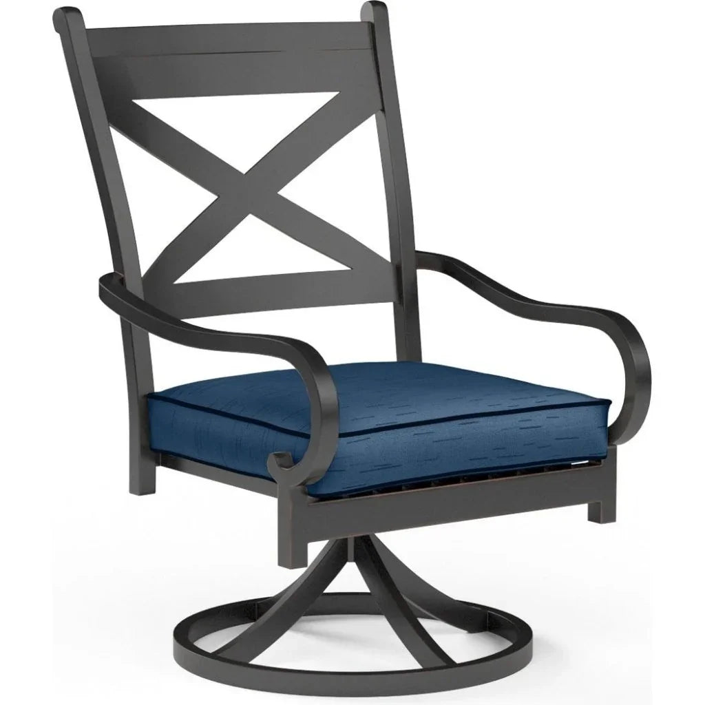 Monterey Swivel Outdoor Dining Chair 2PC -- view 3