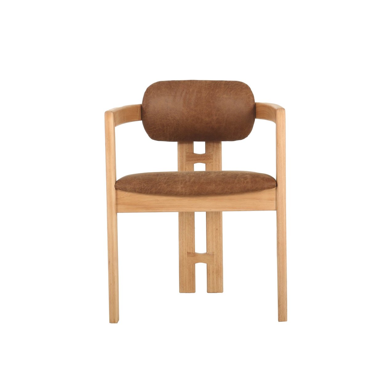 LH Home Monterrey Leather Dining Chair