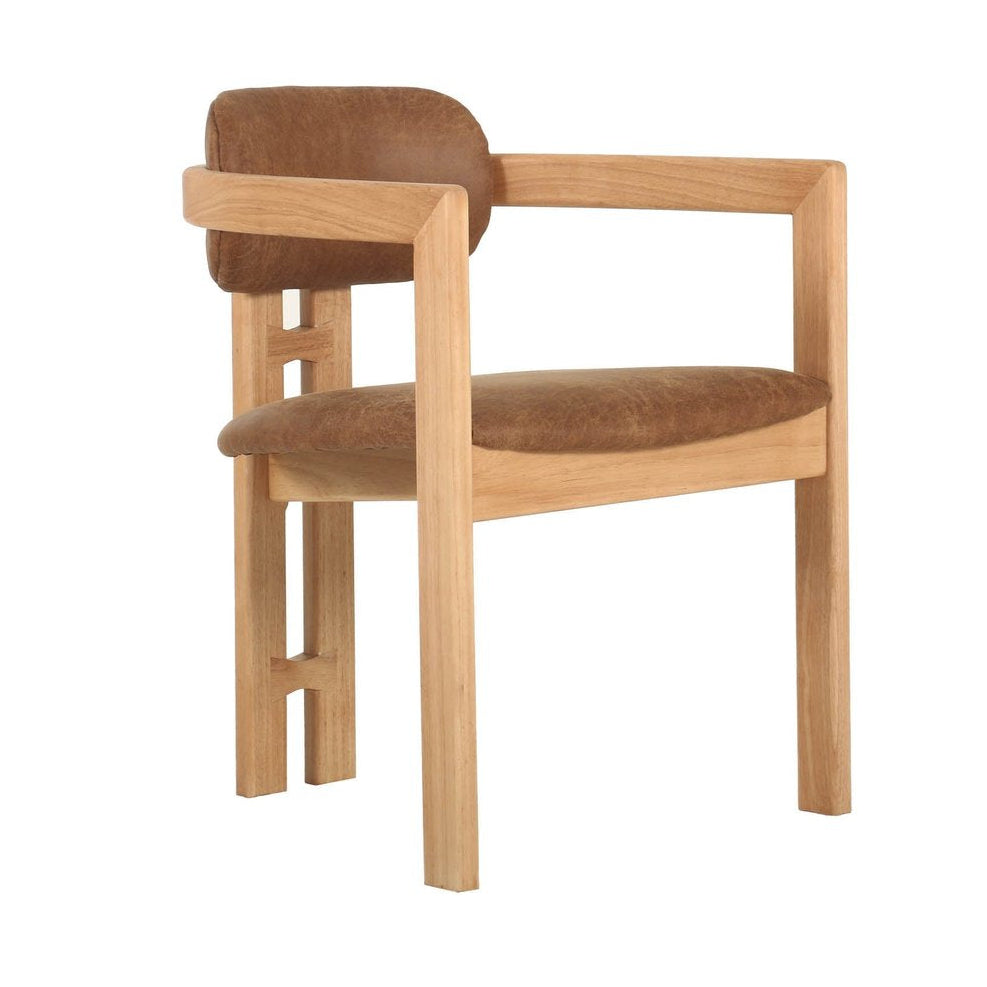 LH Home Monterrey Leather Dining Chair