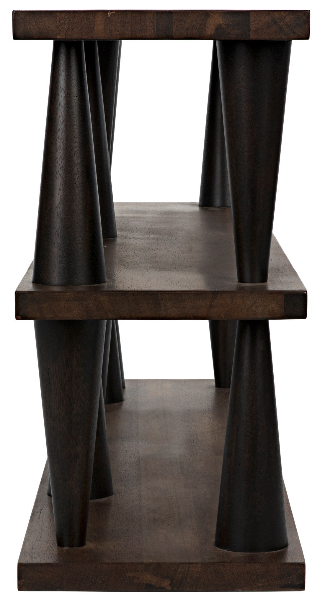 Mood Console, Ebony and Dark Walnut-Console Tables-Noir-Sideboards and Things