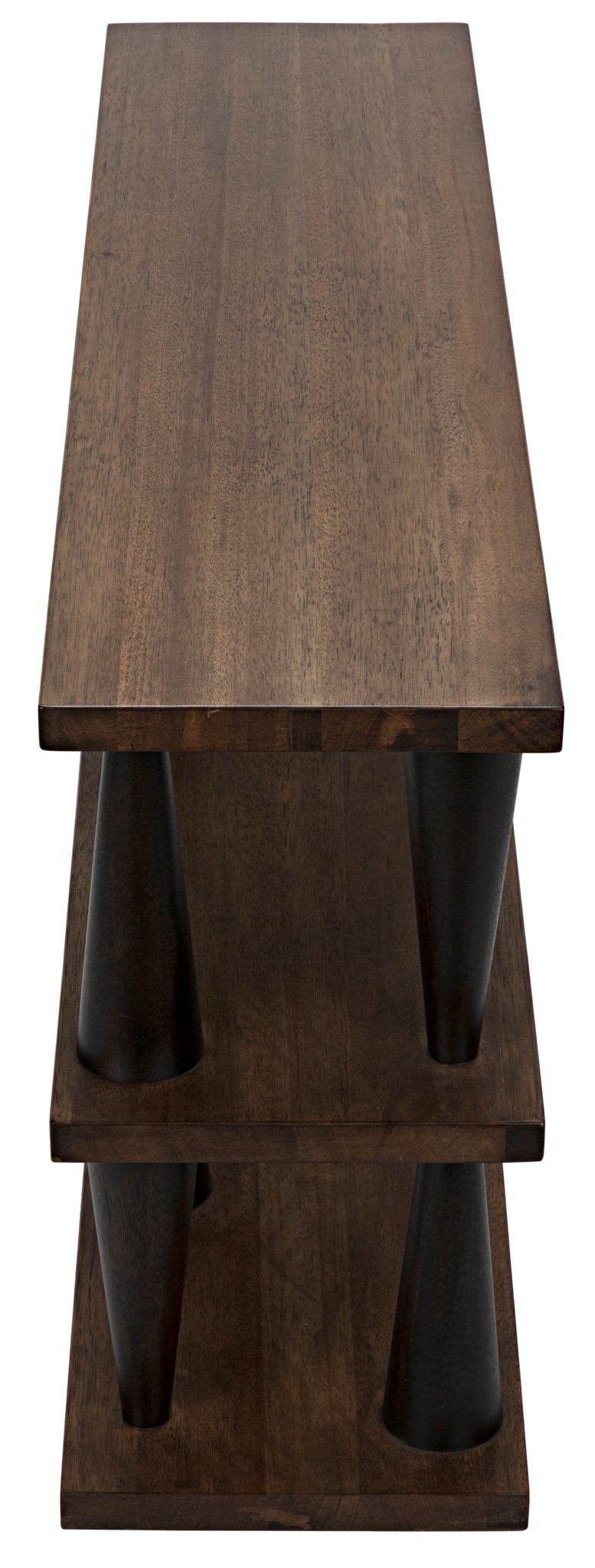 Mood Console, Ebony and Dark Walnut-Console Tables-Noir-Sideboards and Things