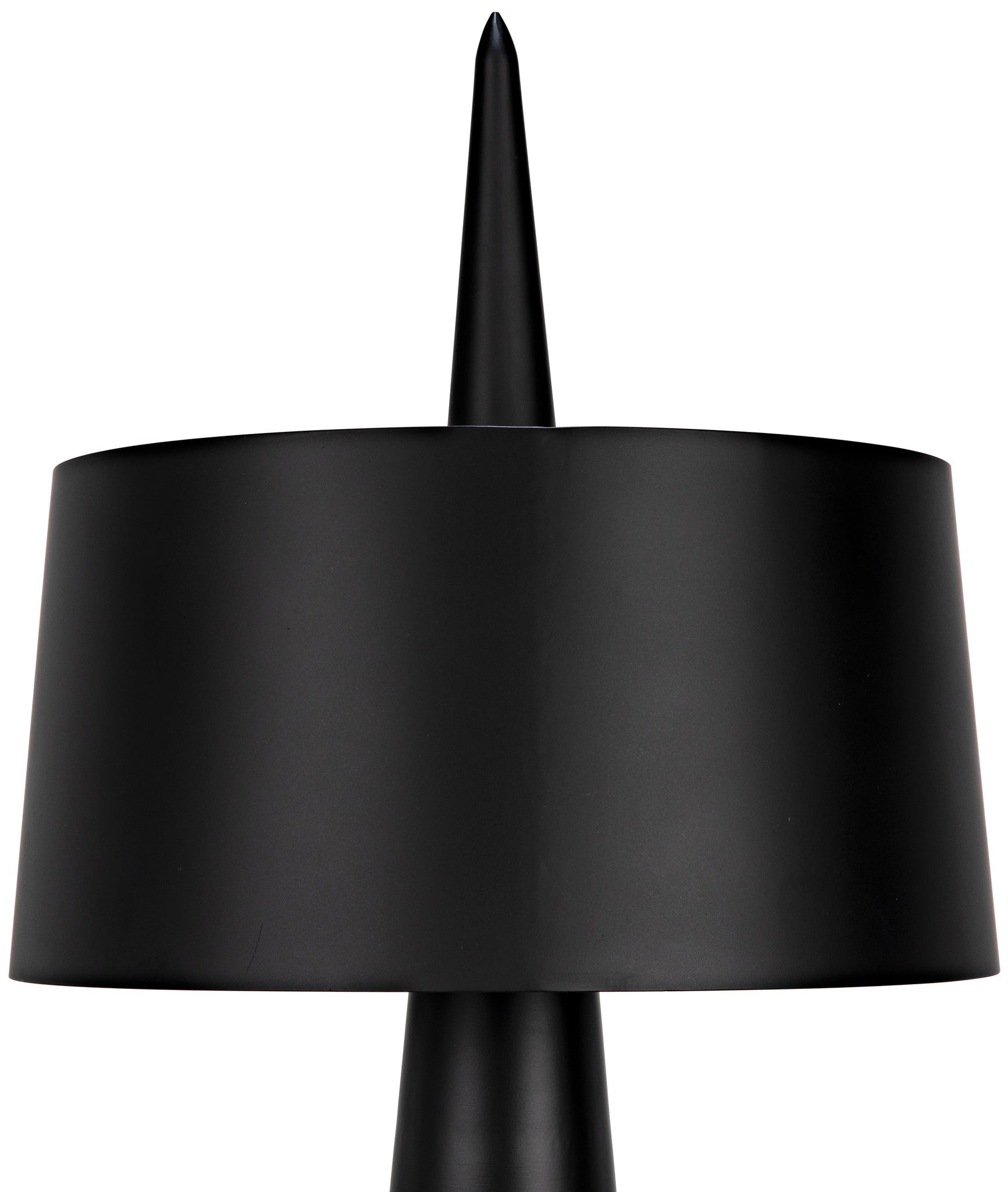 Moray Floor Lamp, Black Steel-Floor Lamps-Noir-Sideboards and Things