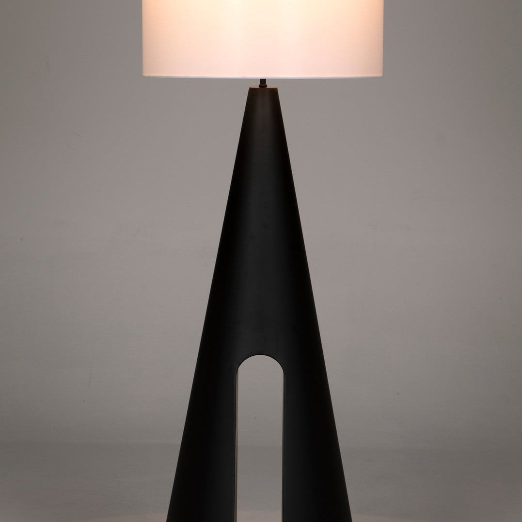 Mordred Floor Lamp-Floor Lamps-Noir-Sideboards and Things