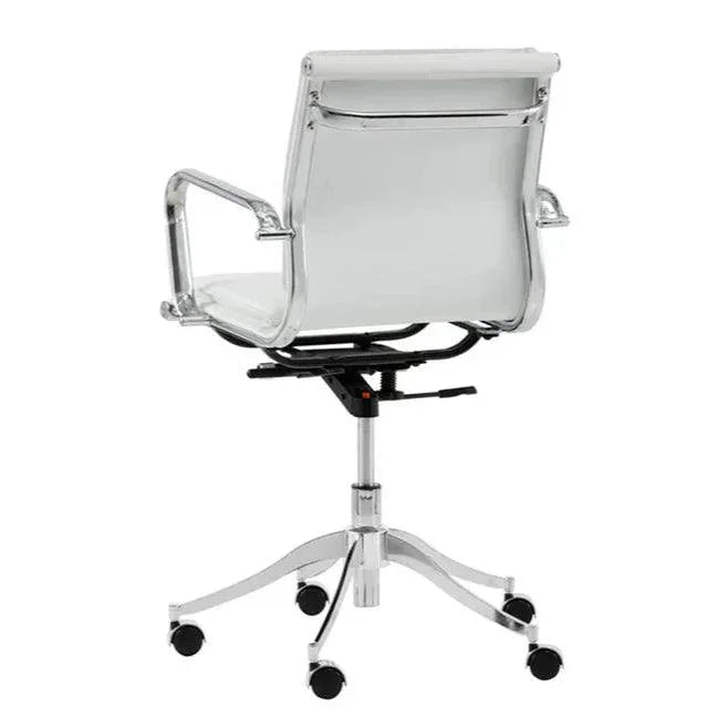 Morgan Leather Office Chair-Office Chairs-SUNPAN-LOOMLAN
