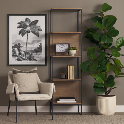 Mercana Morris Four Tier Metal Shelving Unit