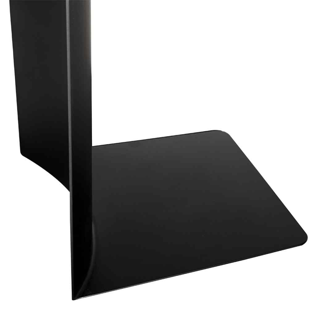Noir Mulligan Iron Black Side Table