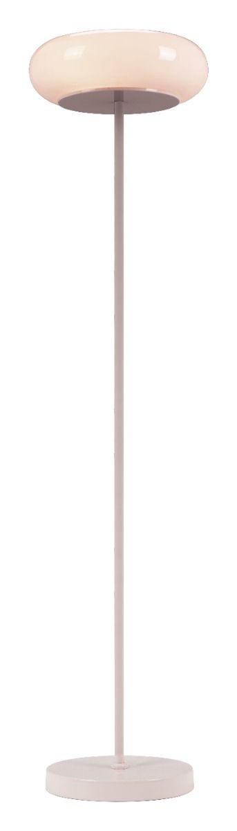Zuo Modern Munk Steel Cream Floor Lamp