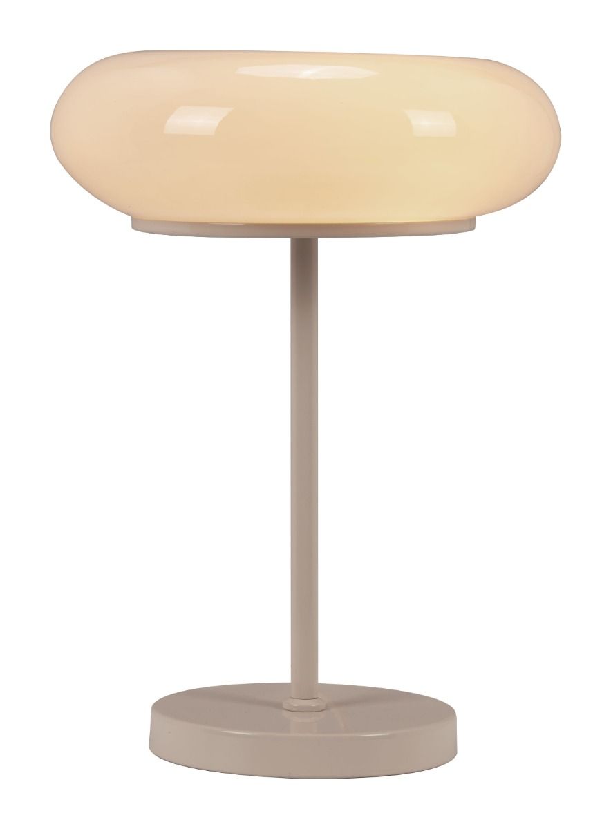Zuo Modern Munk Steel White Table Lamp