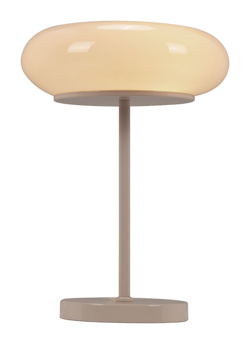 Zuo Modern Munk Steel White Table Lamp