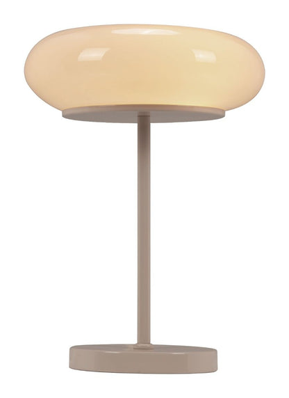 Zuo Modern Munk Steel White Table Lamp