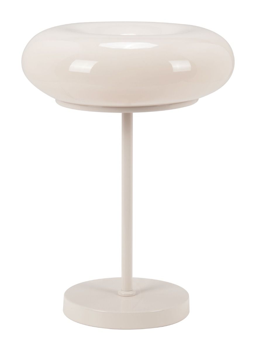 Zuo Modern Munk Steel White Table Lamp