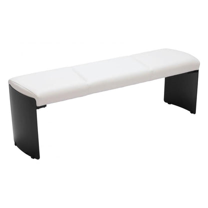 Mur Wooden Fabric Bench