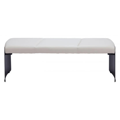 Mur Wooden Fabric Bench