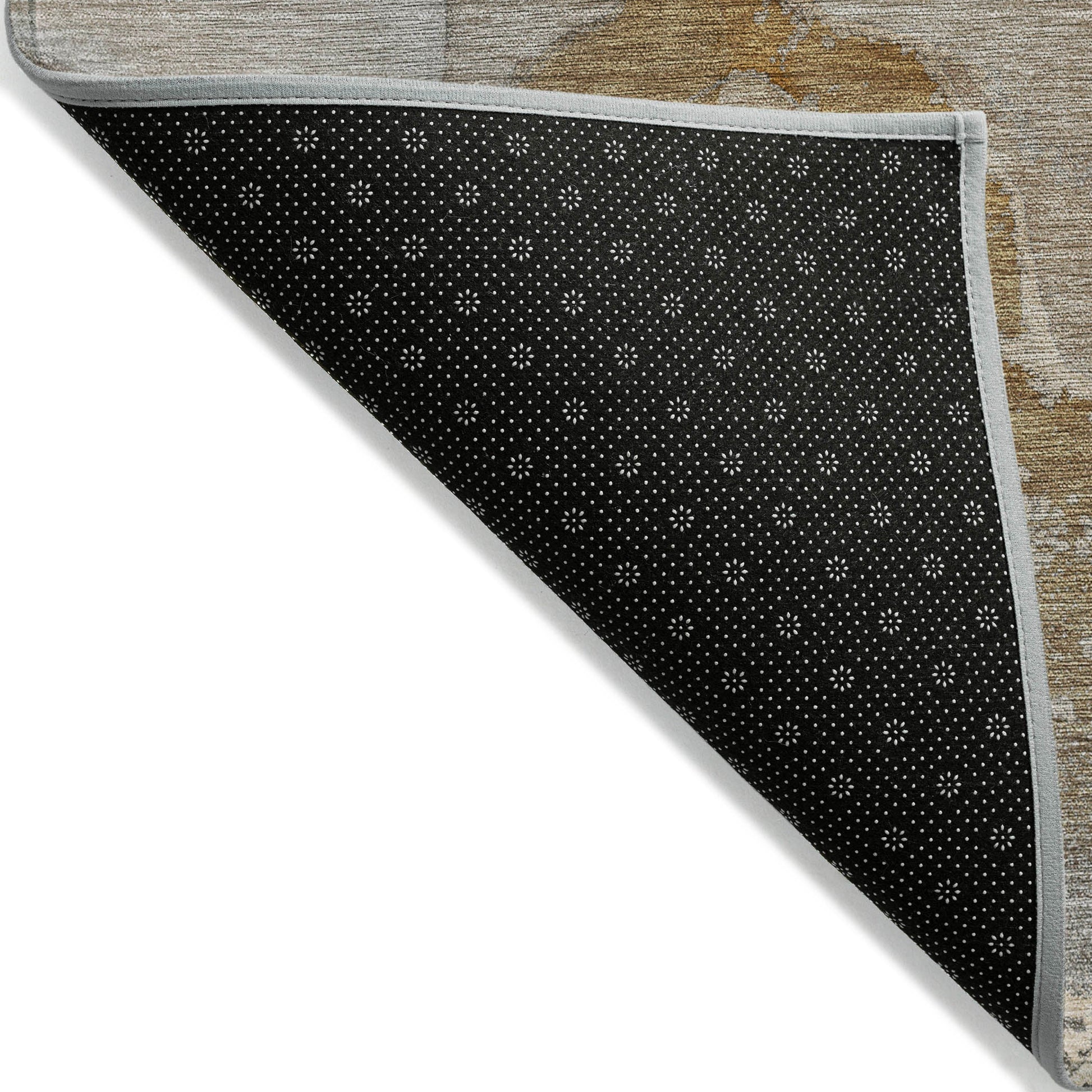 Addison Rugs Muted Whispers Brown Washable Indoor-Outdoor Rug