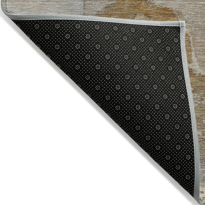 Addison Rugs Muted Whispers Brown Washable Indoor-Outdoor Rug
