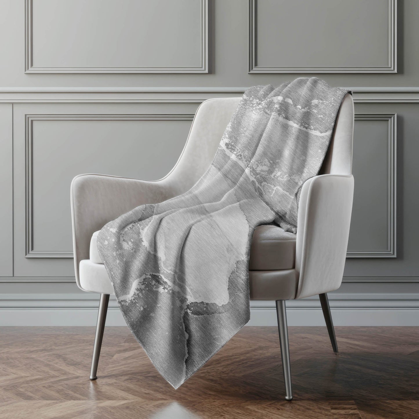 Addison Rugs Muted Whispers Grey Washable Indoor-Outdoor Rug
