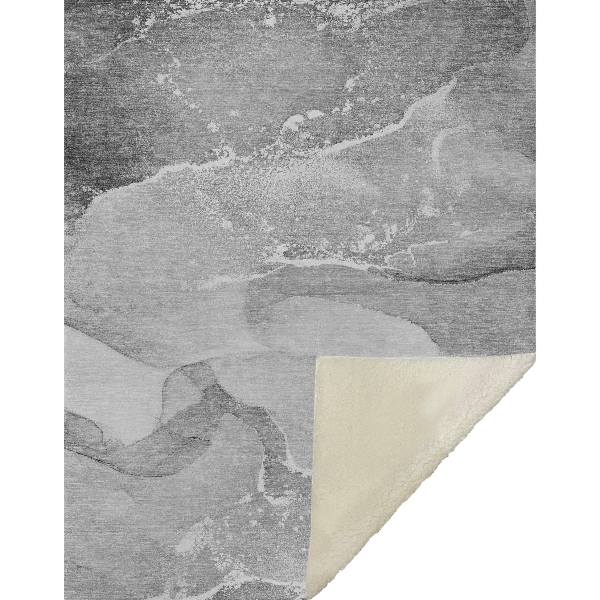 Addison Rugs Muted Whispers Grey Washable Indoor-Outdoor Rug