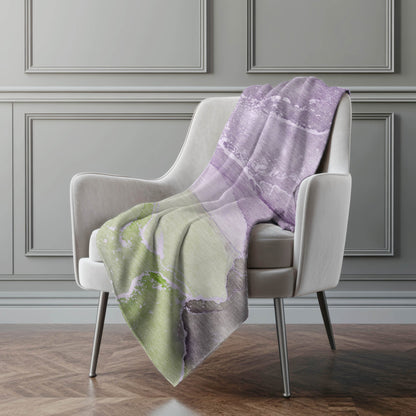 Addison Rugs Muted Whispers Purple Washable Indoor-Outdoor Rug